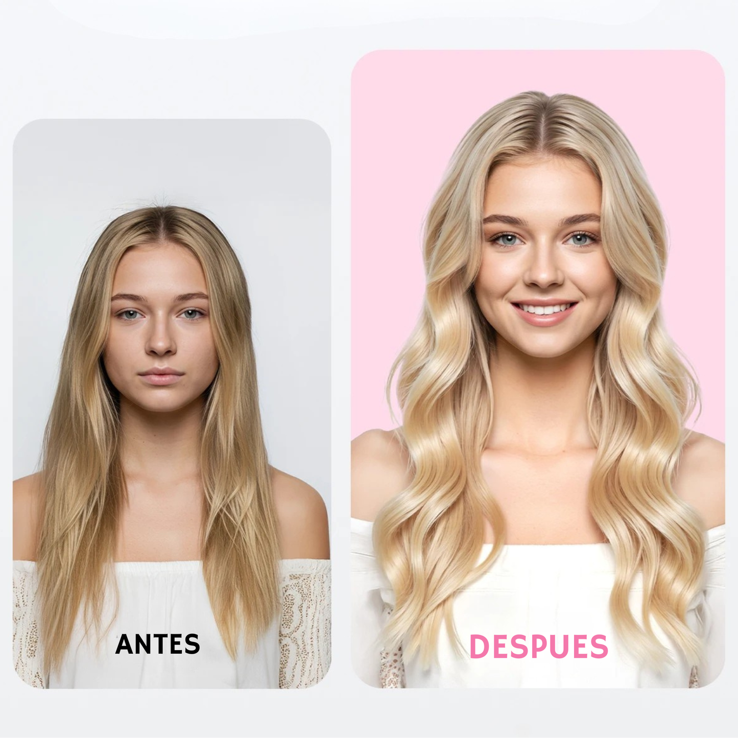 Peine Iónico 3 en 1 con 6 temperaturas diferentes