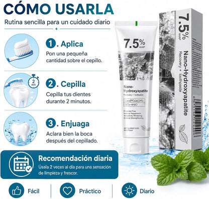 Pasta de dientes con hidroxiapatita 7,5 % - imagen 6