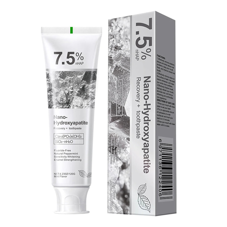 Tubo de pasta de dientes con hidroxiapatita al 7,5 %